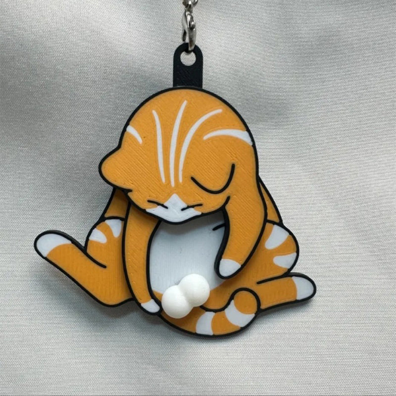 1 Cat Keychain