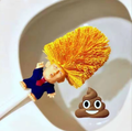 Trump toilet brush