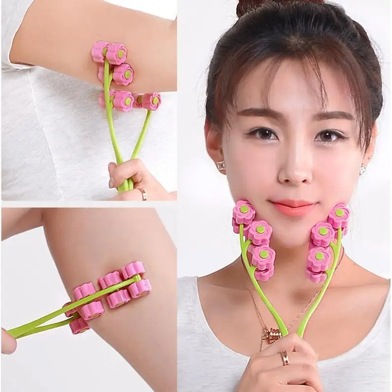 Flower Shape Facial Massager