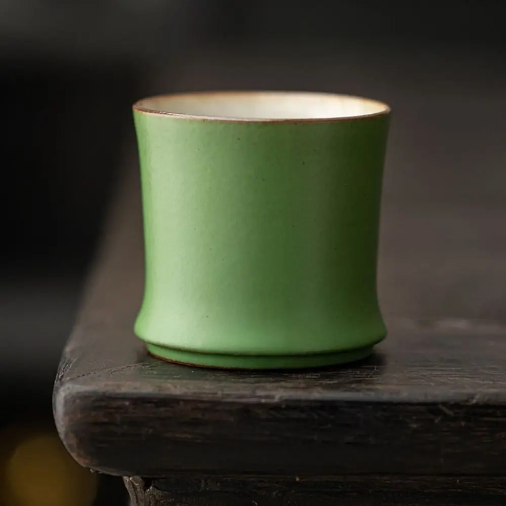 Ceramic Bamboo Tea Cup Set