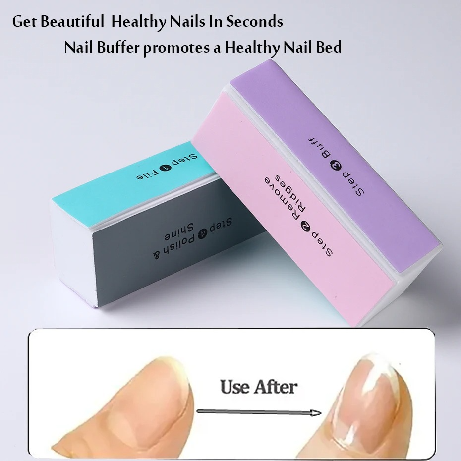 Sides Sponge Nail Buffers