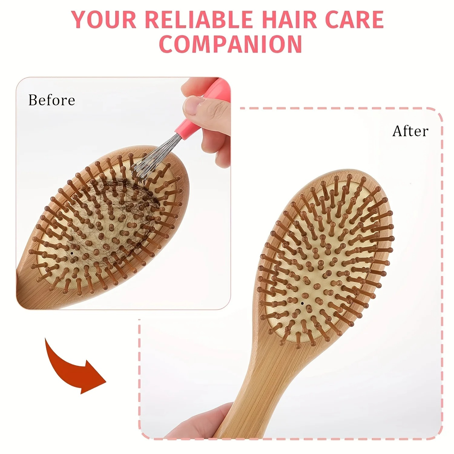 Hair Brush Cleaning Tools 3pcs