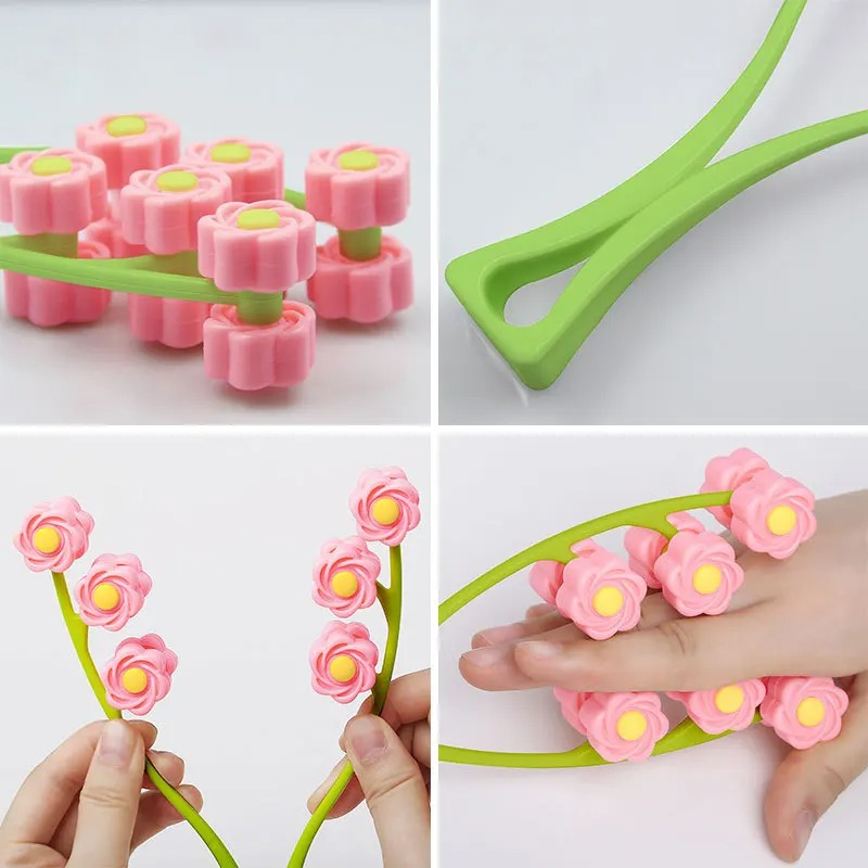 Flower Shape Facial Massager