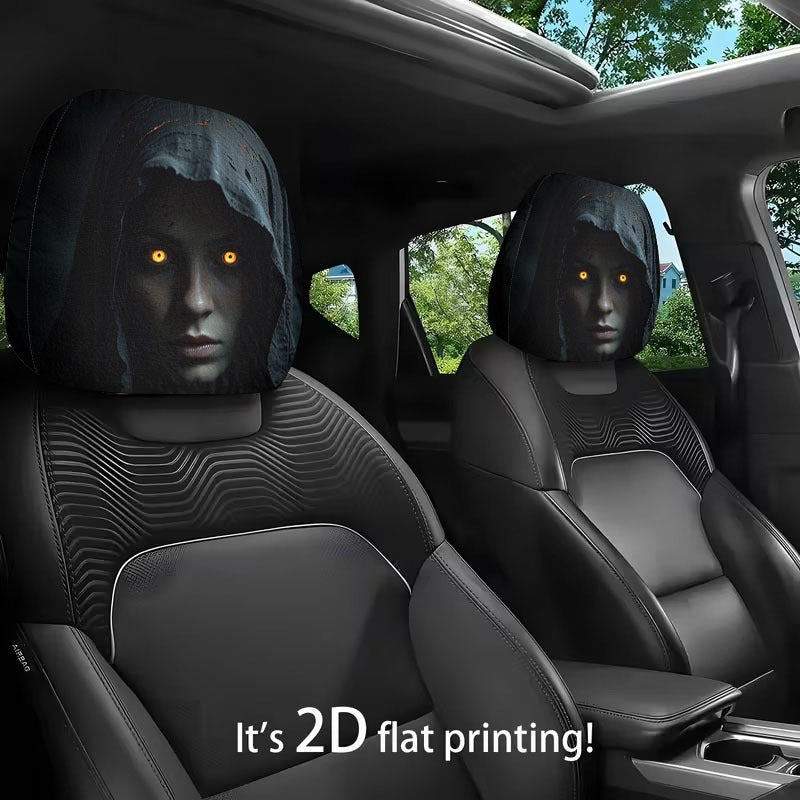 4PCS  Headrest Covers