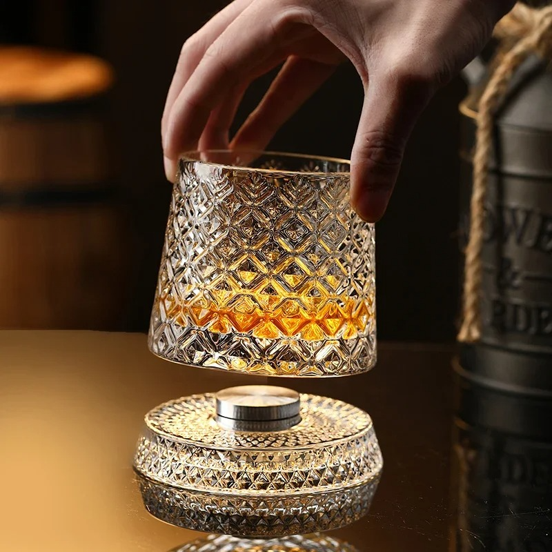 Crystal Rotating Glass