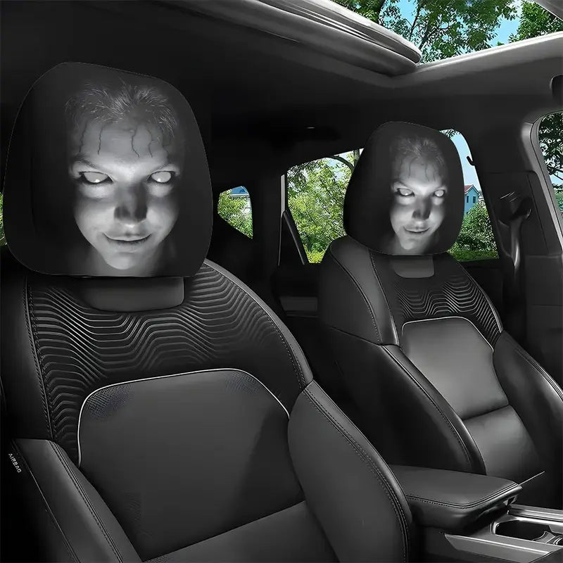4PCS  Headrest Covers