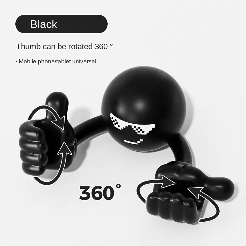 Smiley phone holder