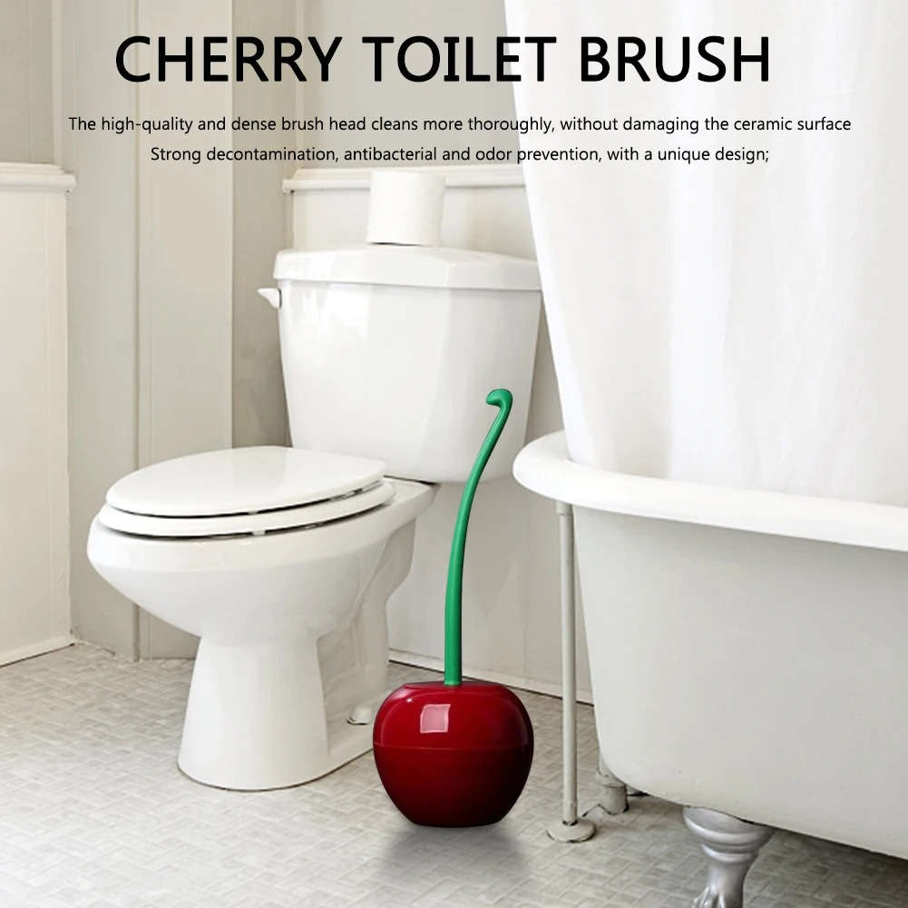Cherry Toilet Brush