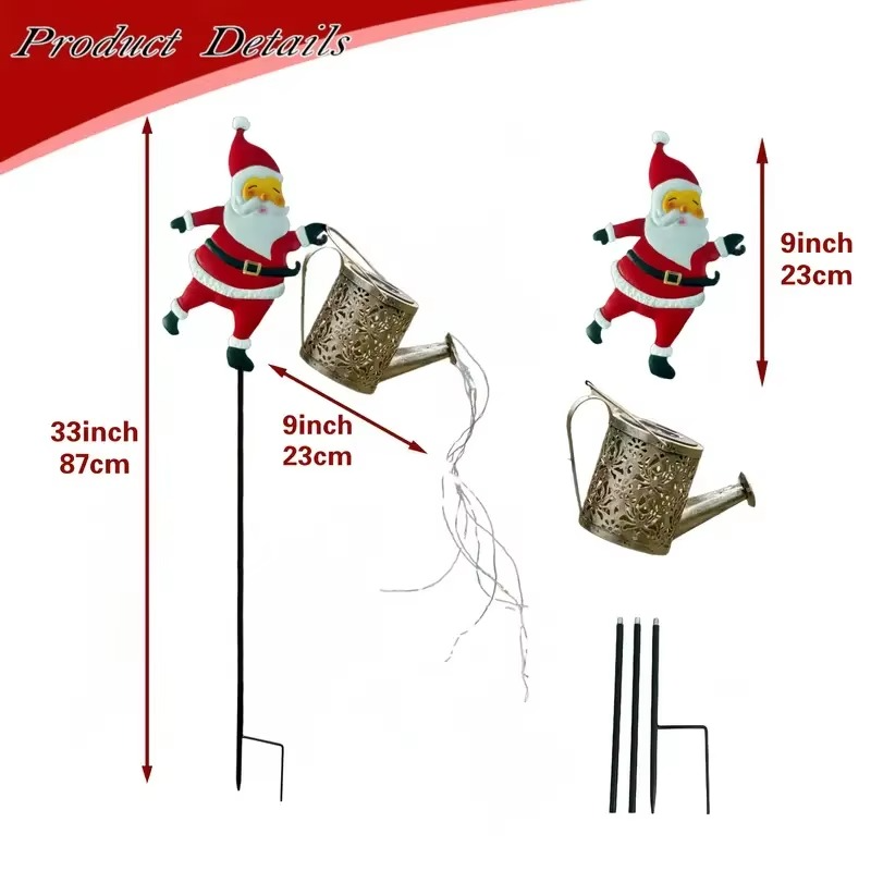 Solar Santa Light