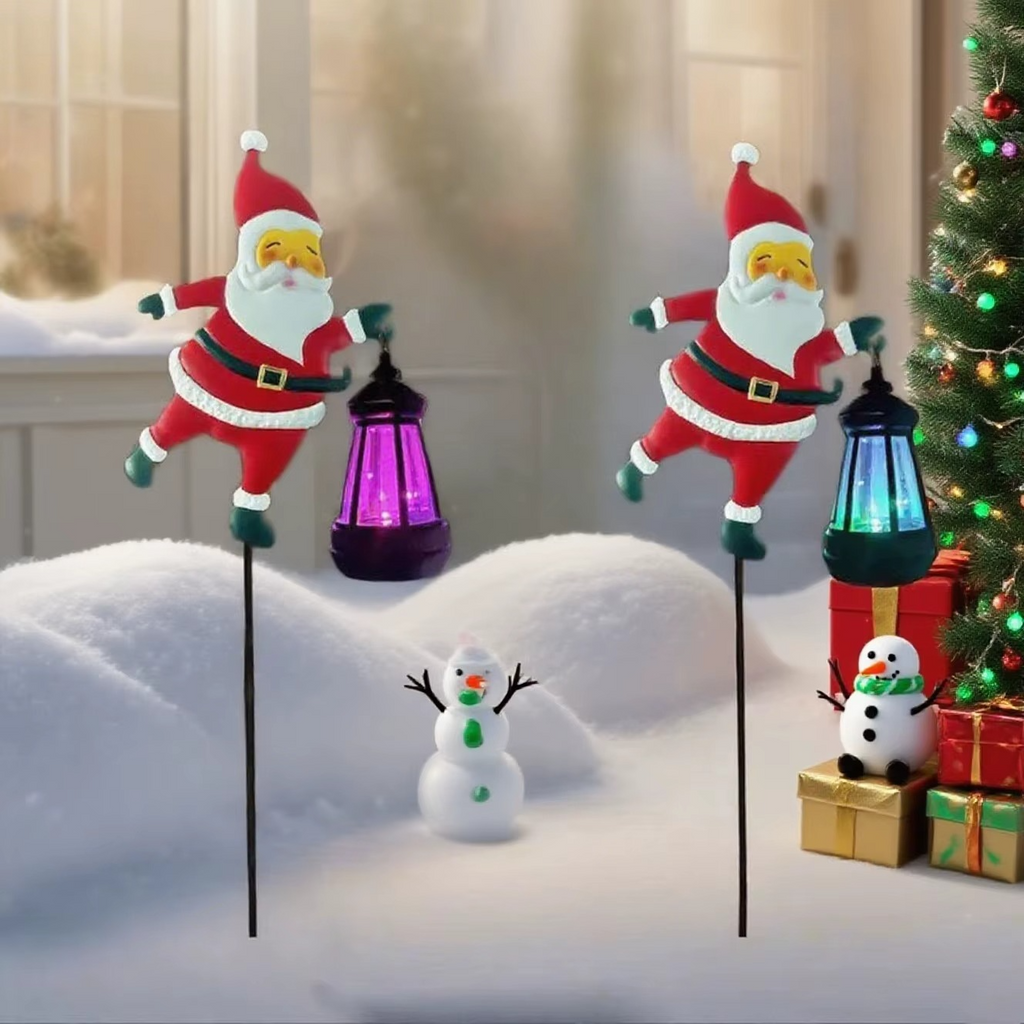 Solar Santa Light