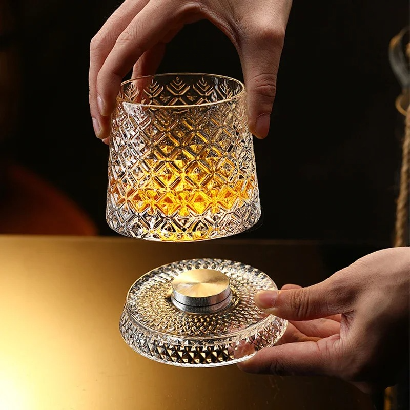 Crystal Rotating Glass