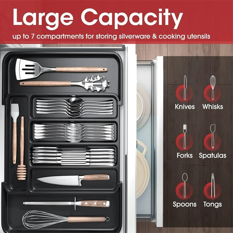 Adjustable Tableware Organizer