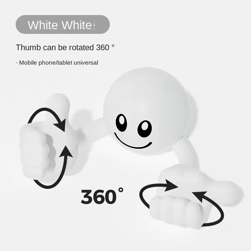 Smiley phone holder