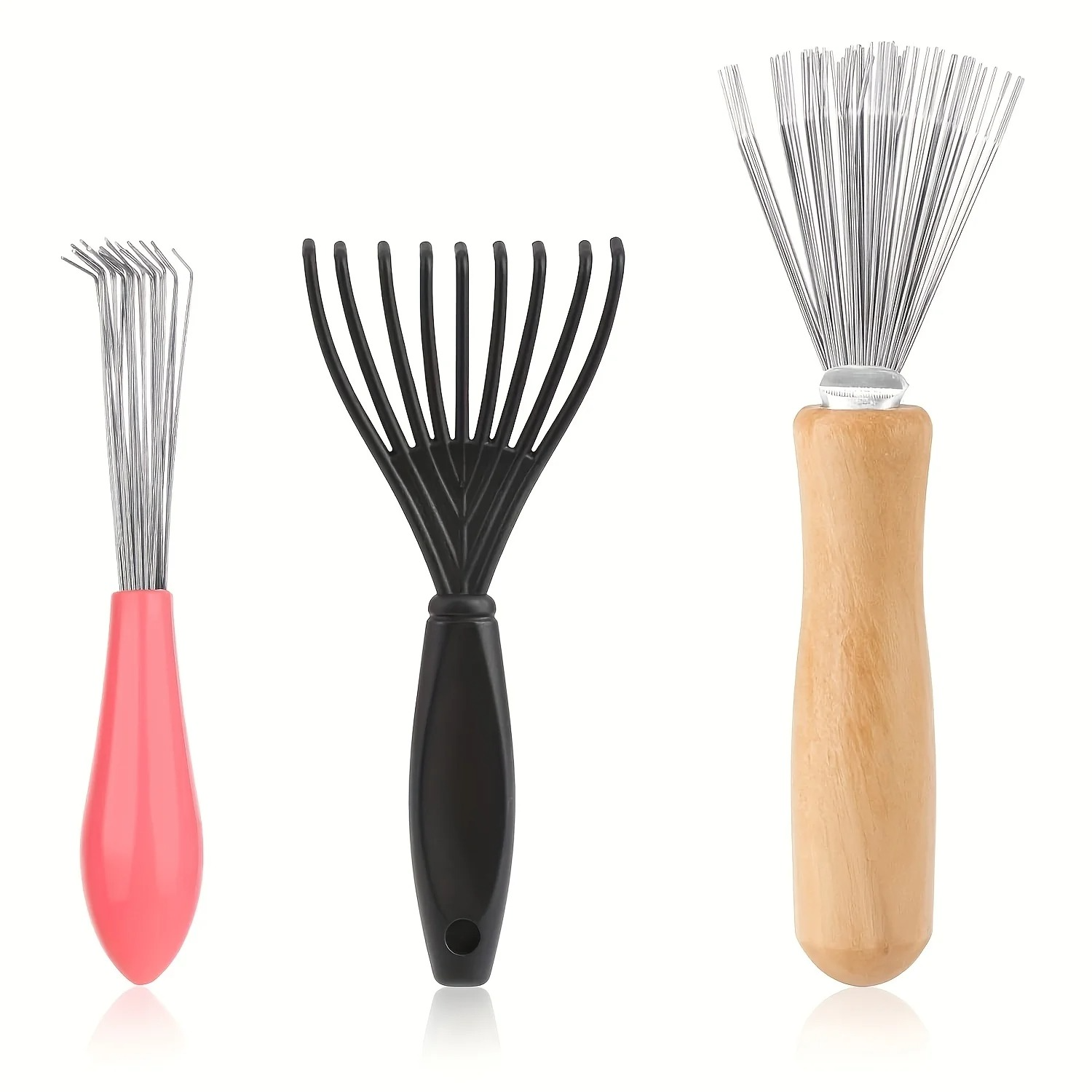 Hair Brush Cleaning Tools 3pcs