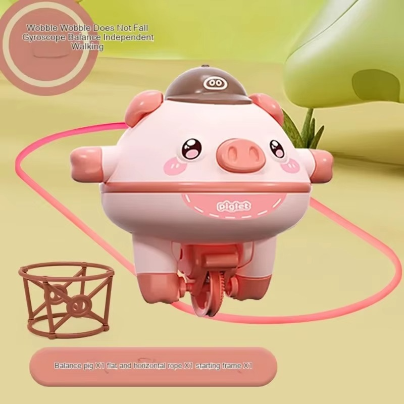 Acrobatics Tumbler balance pig