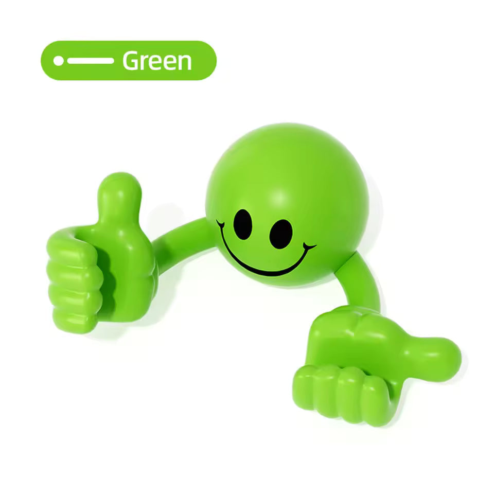 Smiley phone holder