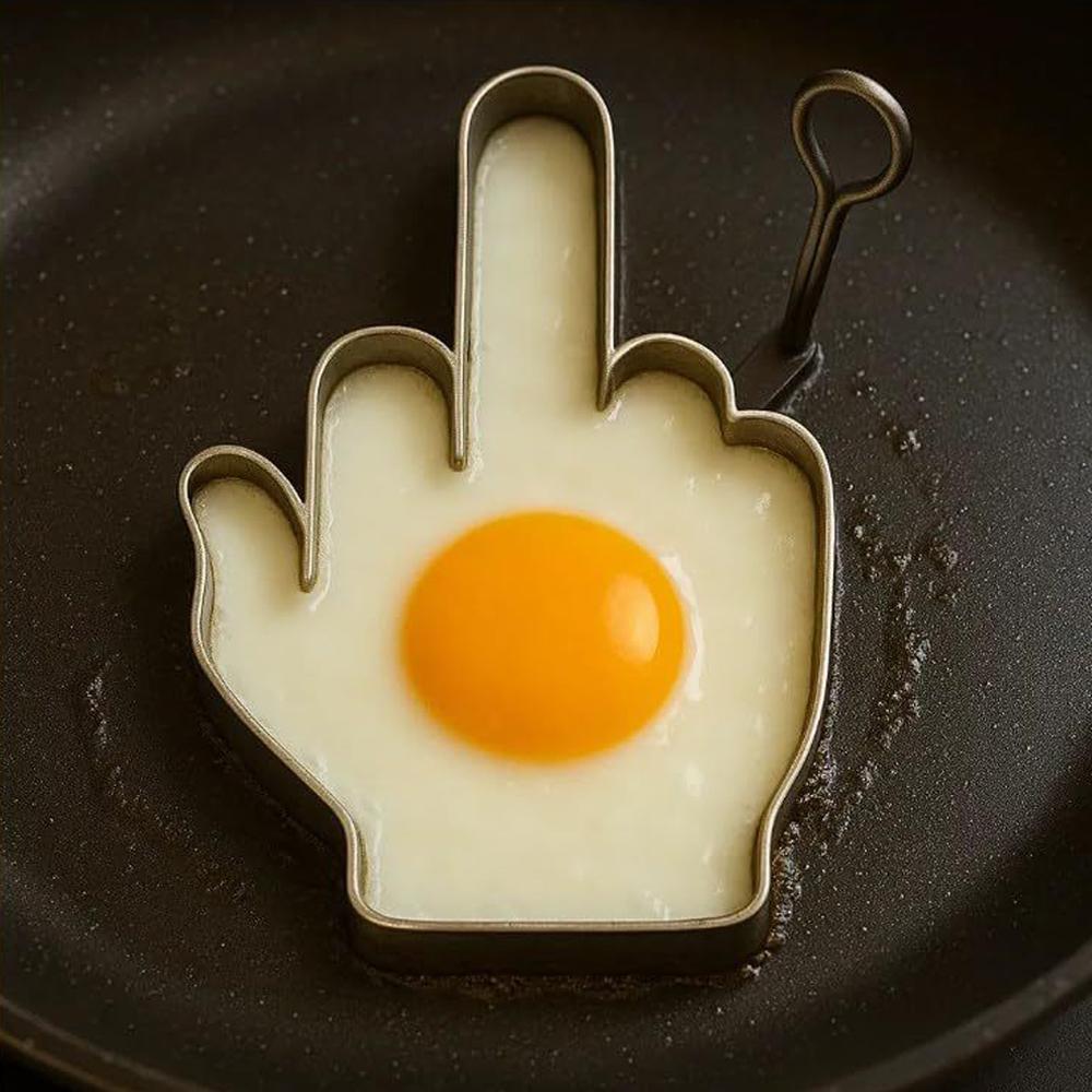 Funny fried egg mold