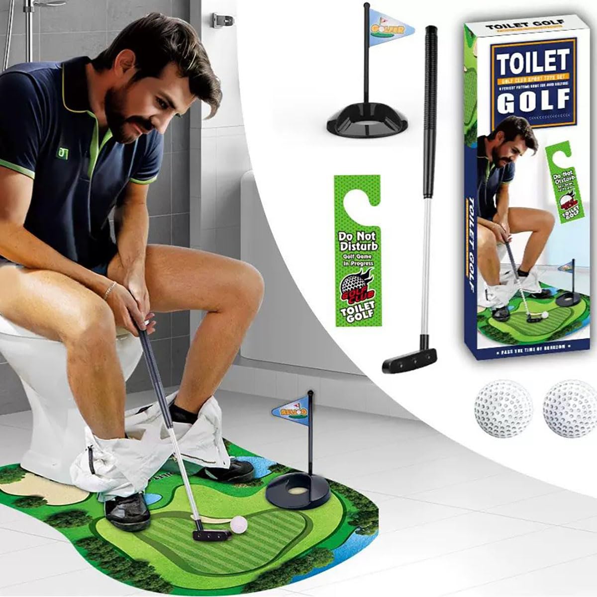 Toilet Golf Mat