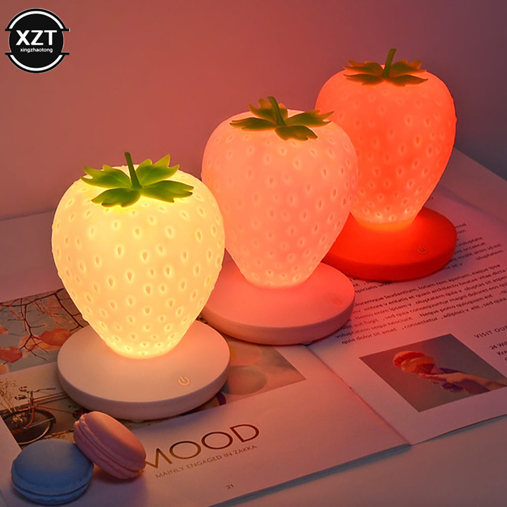 Strawberry night lamp