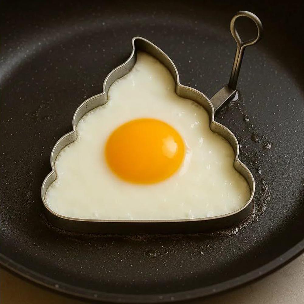 Funny fried egg mold