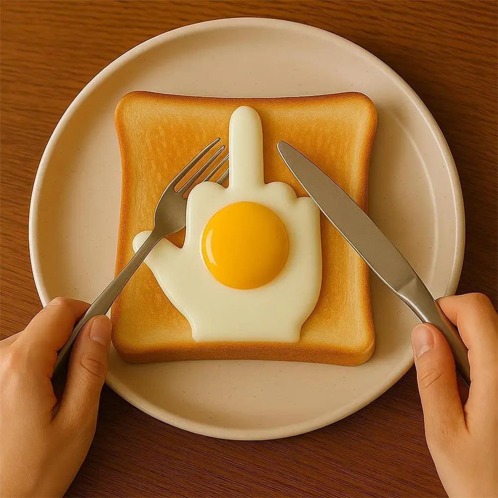 Funny fried egg mold