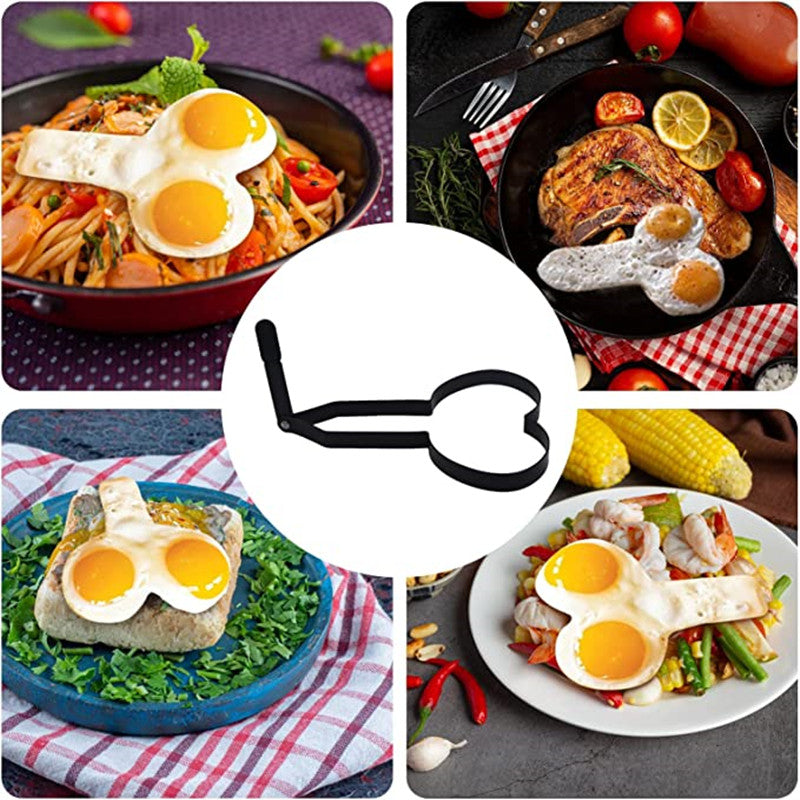 Funny fried egg mold